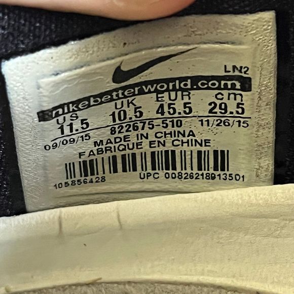 Nike Kobe 11 Elite Low Eulogy Hyper Grape Basketball Mens Size 11.5 822675-510 - Picture 8 of 8